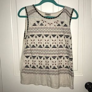 Lucky Brand Printed Blouse